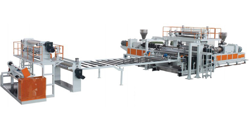 PVC同質(zhì)透心地板革生產(chǎn)線