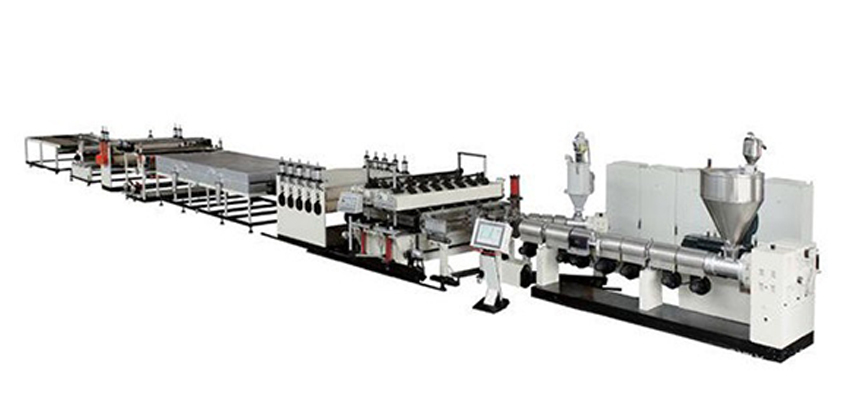 PP中空建筑模板生產線